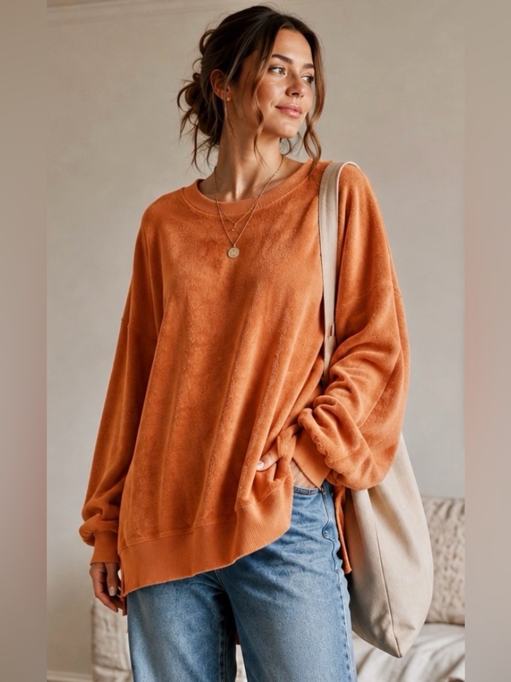 Aerie Oversized Fleece Sweatshirt